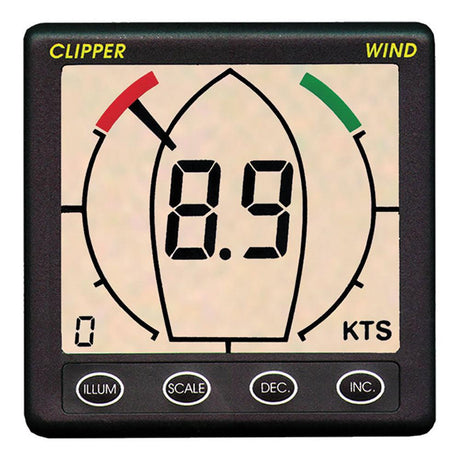 Clipper Tactical True Apparent Wind Display Repeater - Kesper Supply