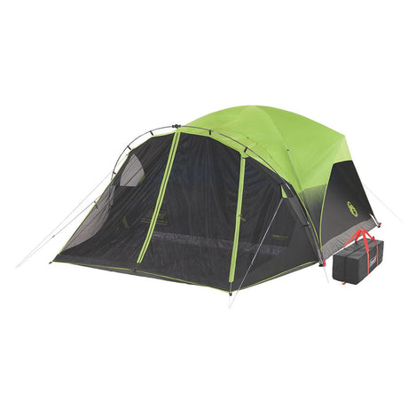 Coleman 6-Person Darkroom Fast Pitch Dome Tent w/Screen Room - Kesper Supply