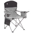 Coleman Cooler Quad Chair - Grey & Black - Kesper Supply