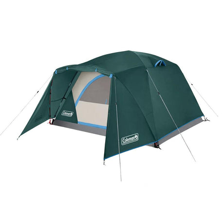 Coleman Skydome 4-Person Camping Tent w/Full-Fly Vestibule - Evergreen - Kesper Supply