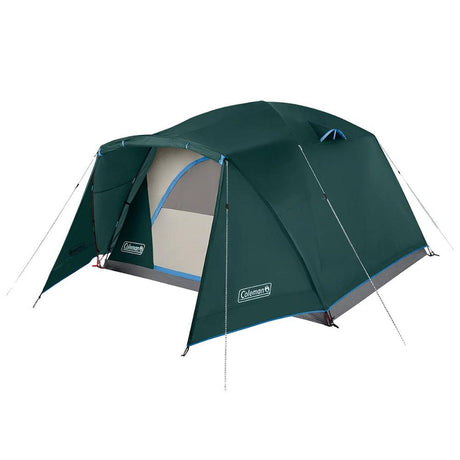 Coleman Skydome 6-Person Camping Tent w/Full-Fly Vestibule - Evergreen - Kesper Supply
