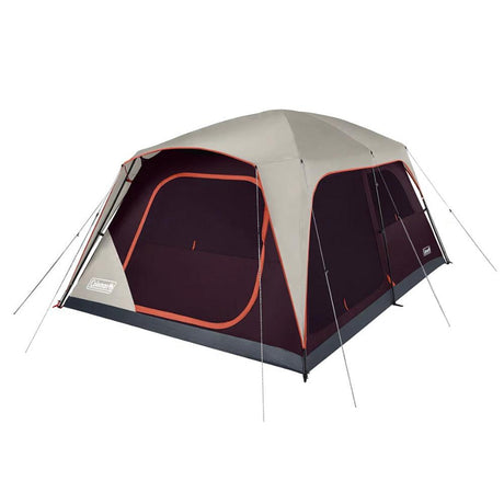 Coleman Skylodge 10-Person Camping Tent - Blackberry - Kesper Supply