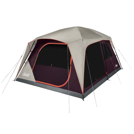Coleman Skylodge 12-Person Camping Tent - Blackberry - Kesper Supply