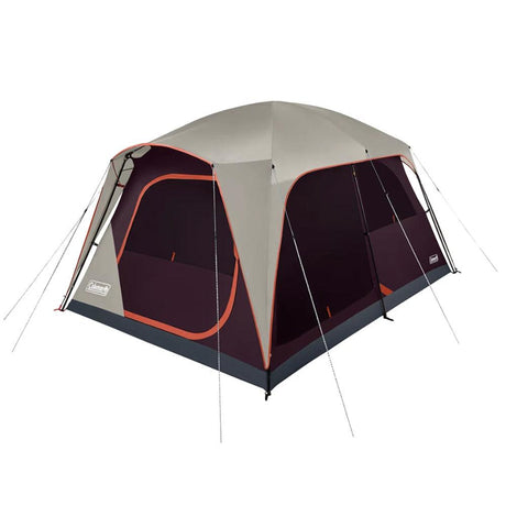 Coleman Skylodge 8-Person Camping Tent - Blackberry - Kesper Supply