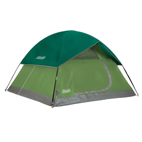 Coleman Sundome 4-Person Camping Tent - Spruce Green - Kesper Supply