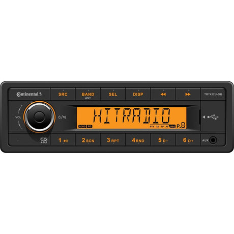 Continental Stereo w/AM/FM/USB - 24V - Kesper Supply