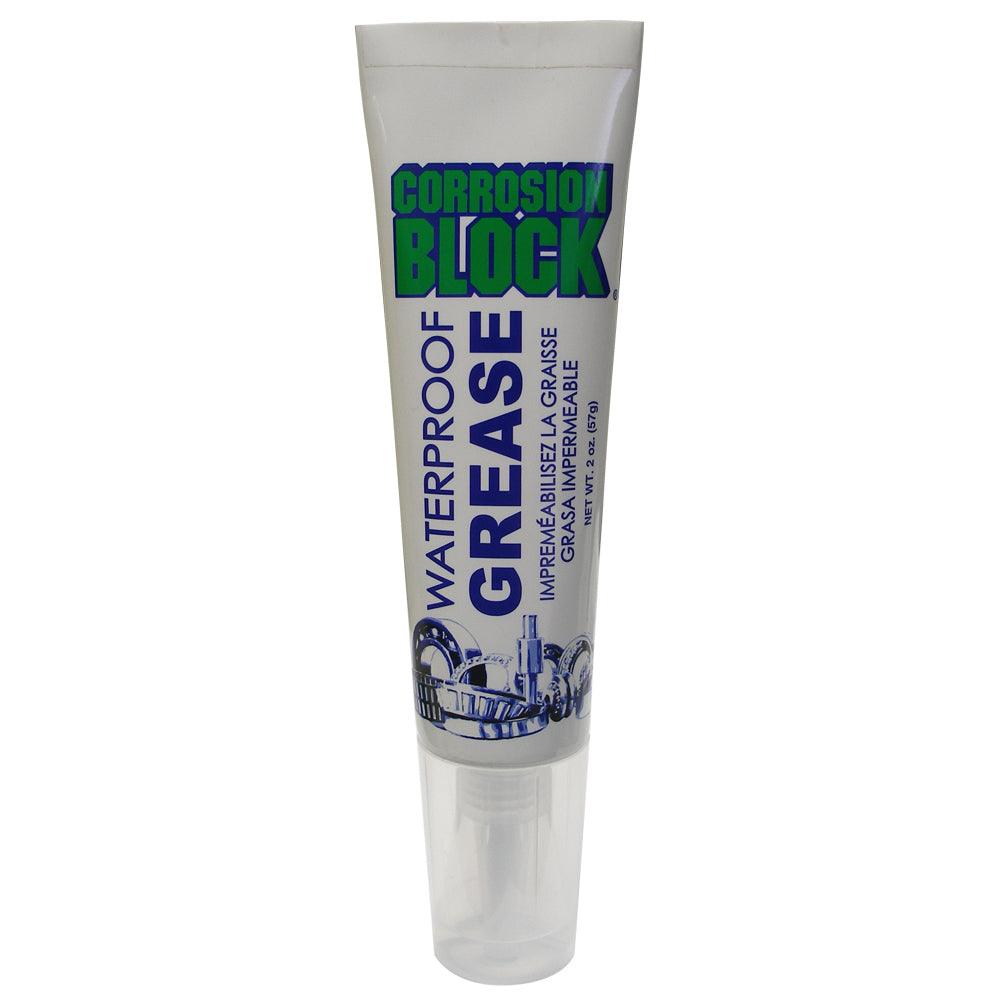 Corrosion Block High Performance Waterproof Grease - 2oz Tube - Non-Hazmat, Non-Flammable & Non-Toxic - Kesper Supply