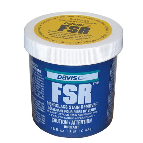 Davis FSR Fiberglass Stain Remover - 16oz - Kesper Supply