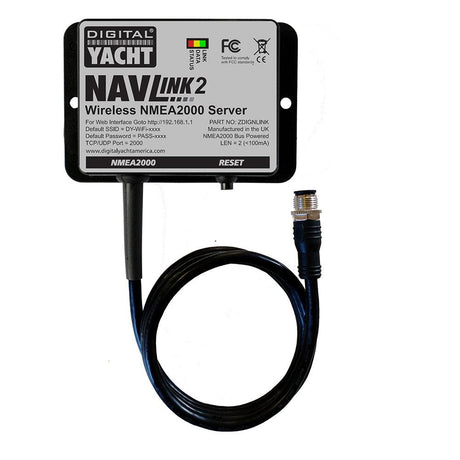 Digital Yacht NavLink 2 NMEA 2000 to WiFi Gateway - Kesper Supply