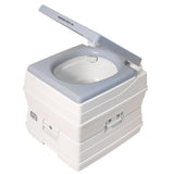 Dock Edge Passport Potty Portable Toilet - Grey - 18L - Kesper Supply