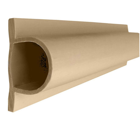 Dock Edge PRODOCK Heavy "D" Dock Profile - 3x8' Sections - Beige - Kesper Supply