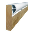 Dock Edge PRODOCK Heavy "P" Dock Profile - (3) 8' Sections - White - Kesper Supply