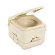 Dometic 964 MSD Portable Toilet w/Mounting Brackets - 2.5 Gallon - Parchment - Kesper Supply