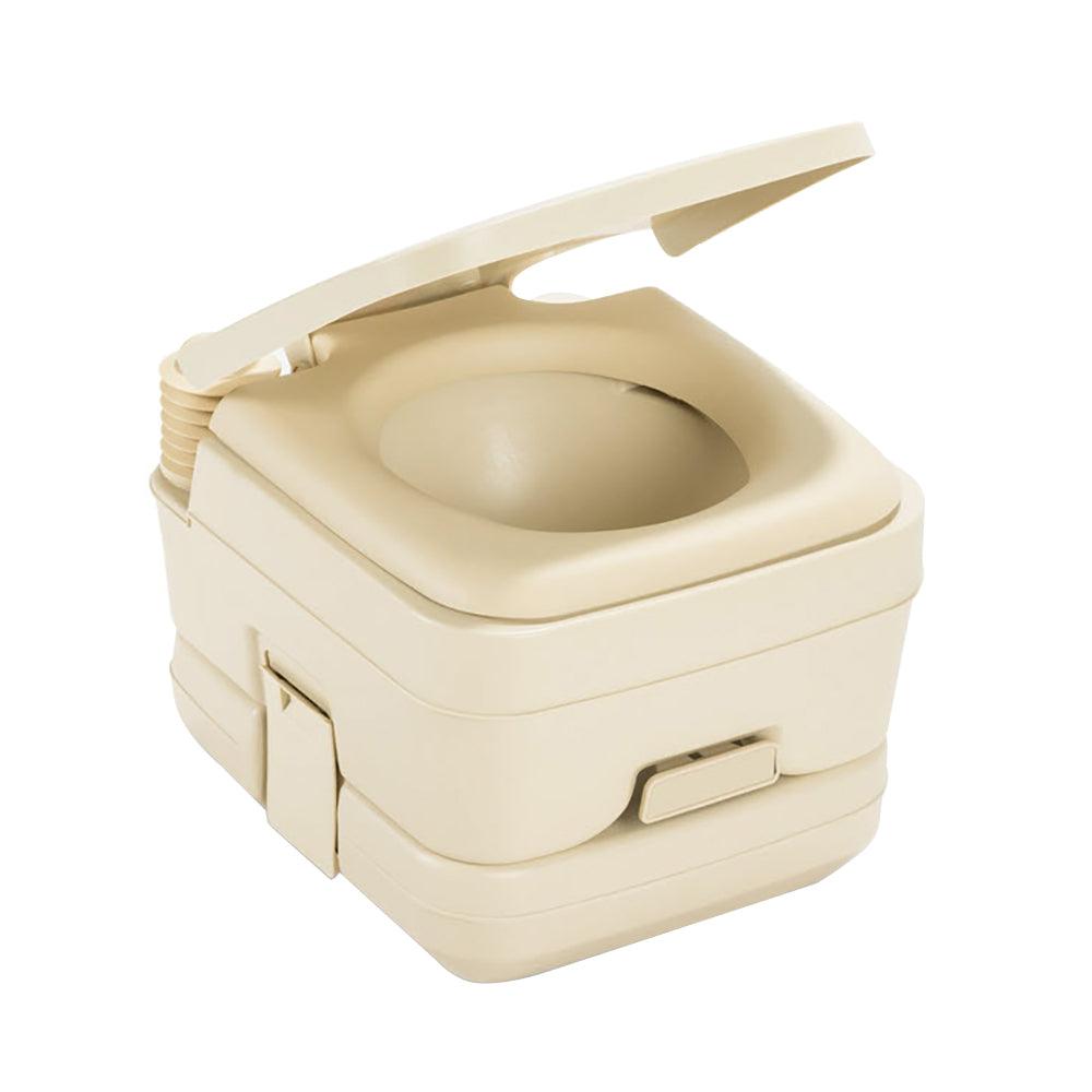 Dometic 964 MSD Portable Toilet w/Mounting Brackets - 2.5 Gallon - Parchment - Kesper Supply