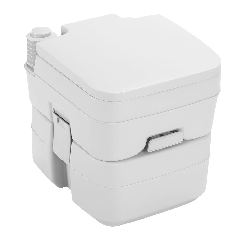 Dometic 966 Portable Toilet - 5 Gallon - Platinum - Kesper Supply