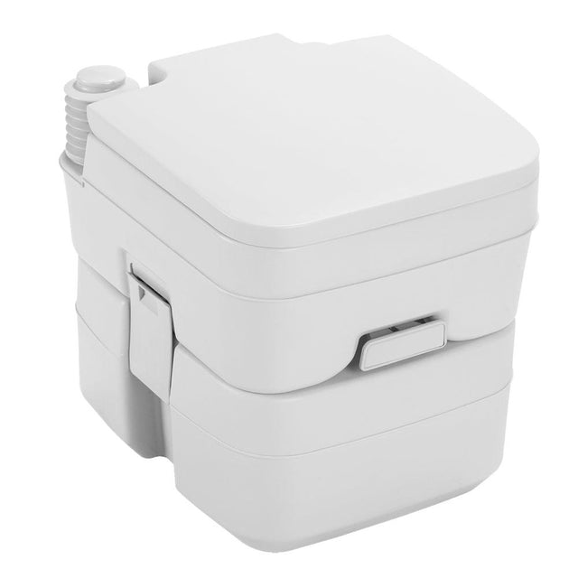 Dometic 966 Portable Toilet - 5 Gallon - Platinum - Kesper Supply