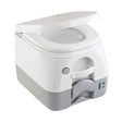 Dometic 974 MSD Portable Toilet w/Mounting Brackets - 2.6 Gallon - Grey - Kesper Supply
