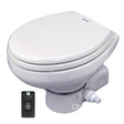 Dometic MasterFlush 7260 Macerator Toilet - 12V - White - Kesper Supply