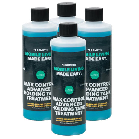 Dometic Max Control Holding Tank Deodorant - Four (4) Pack of 8oz Bottles - Kesper Supply