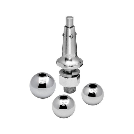 Draw-Tite Interchangeable Hitch Ball w/ 1" Shank - 1-7/8", 2", 2-5/16" Balls - Kesper Supply