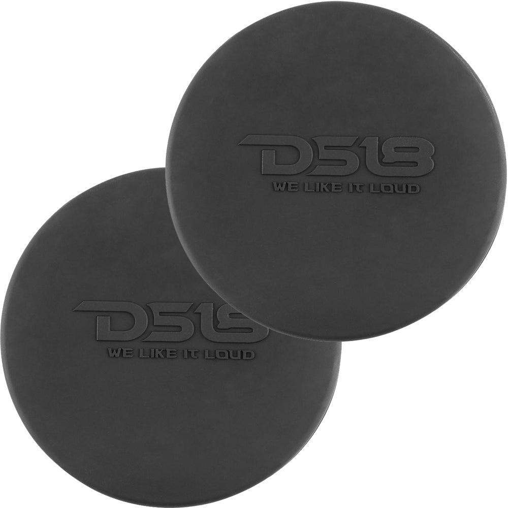 DS18 Silicone Marine Speaker Cover f/8" Speakers - Black - Kesper Supply