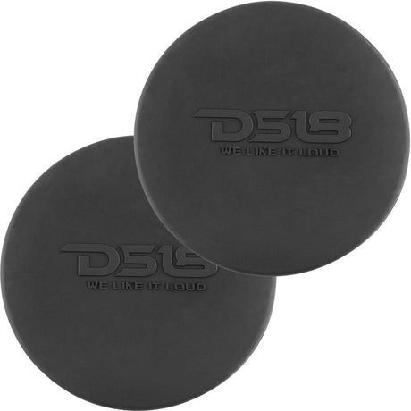 DS18 Silicone Marine Speaker Cover f/8" Speakers - Black - Kesper Supply