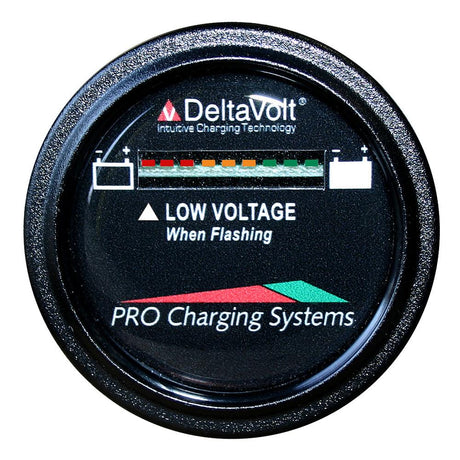 Dual Pro Battery Fuel Gauge - DeltaView Link Compatible - 12V System (1-12V Battery, 2-6V Batteries) - Kesper Supply