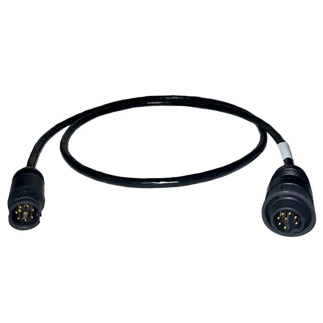 Echonautics 1M Adapter Cable w/Male 8-Pin Black Box Connector f/Echonautics 300W, 600W & 1kW Transducers - Kesper Supply