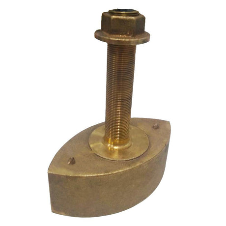 Echonautics Bronze Stem Thru-Hull High-Frequency CHIRP Transducer - 1kW & 130 - 210kHz - Kesper Supply