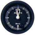 Faria Euro Black 2" Clock - Quartz (Analog) - Kesper Supply