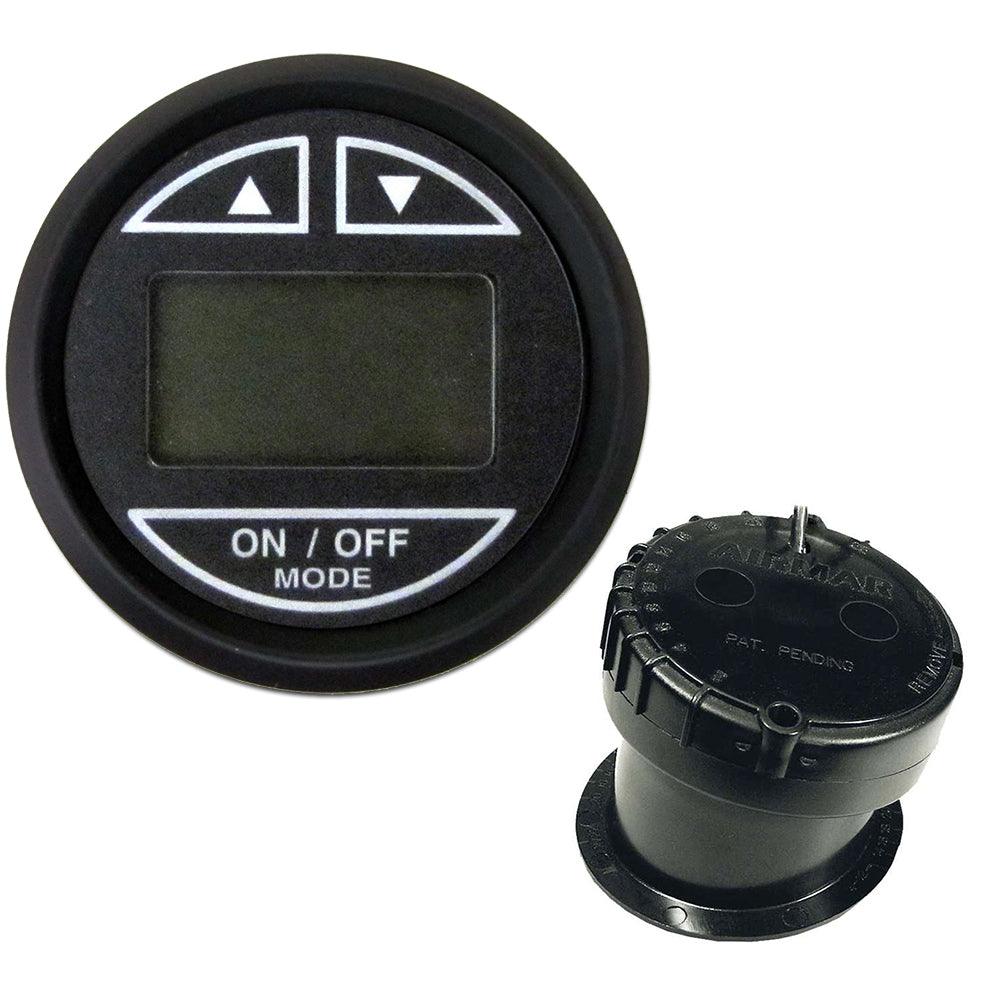 Faria Euro Black 2" Depth Sounder w/In-Hull Transducer - Kesper Supply