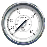 Faria Newport SS 4" Speedometer - 0 to 60 MPH - Kesper Supply