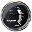 Faria Platinum 2" Trim Gauge f/Mercury, Mariner, Mercruiser, Volvo DP, Yamaha 2001 & Newer - Kesper Supply