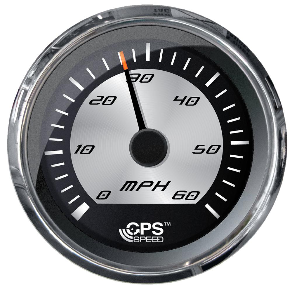 Faria Platinum 4" Speedometer - 60MPH - GPS - Kesper Supply