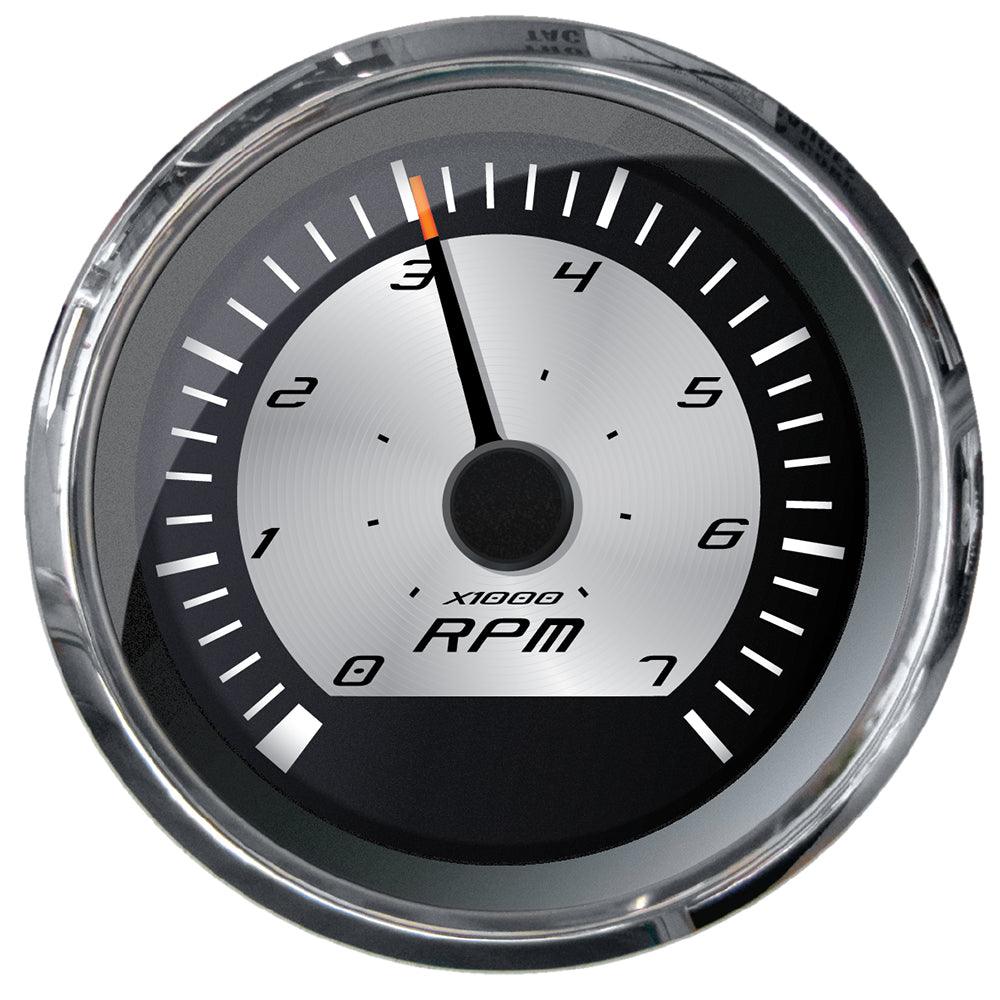 Faria Platinum 4" Tachometer - 7000 RPM (Gas - Inboard, Outboard & I/O) - Kesper Supply