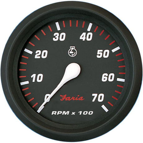 Faria Professional Red 4" Tachometer - 7,000 RPM - Kesper Supply