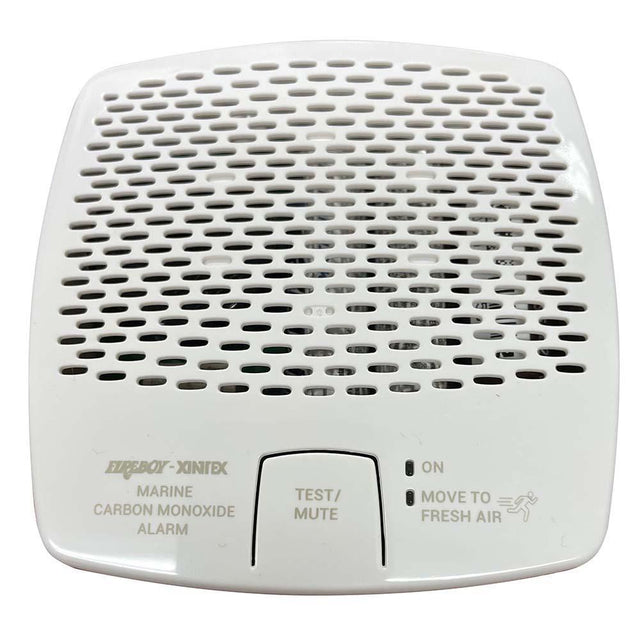 Fireboy-Xintex CO Alarm 12/24V DC w/Interconnect - White - Kesper Supply