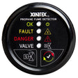 Fireboy-Xintex Propane Fume Detector w/Automatic Shut-Off & Plastic Sensor - No Solenoid Valve - Black Bezel Display - Kesper Supply