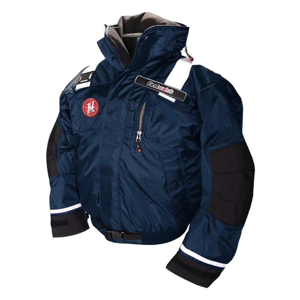 First Watch AB-1100 Flotation Bomber Jacket - Navy Blue - Large - Kesper Supply