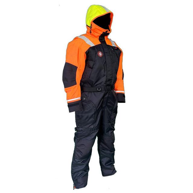 First Watch Anti-Exposure Suit Hi-Vis - Orange/Black - 3XL - Kesper Supply