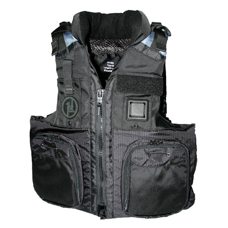 First Watch AV-800 Four Pocket Flotation Vest - Black - Large to XL - Kesper Supply