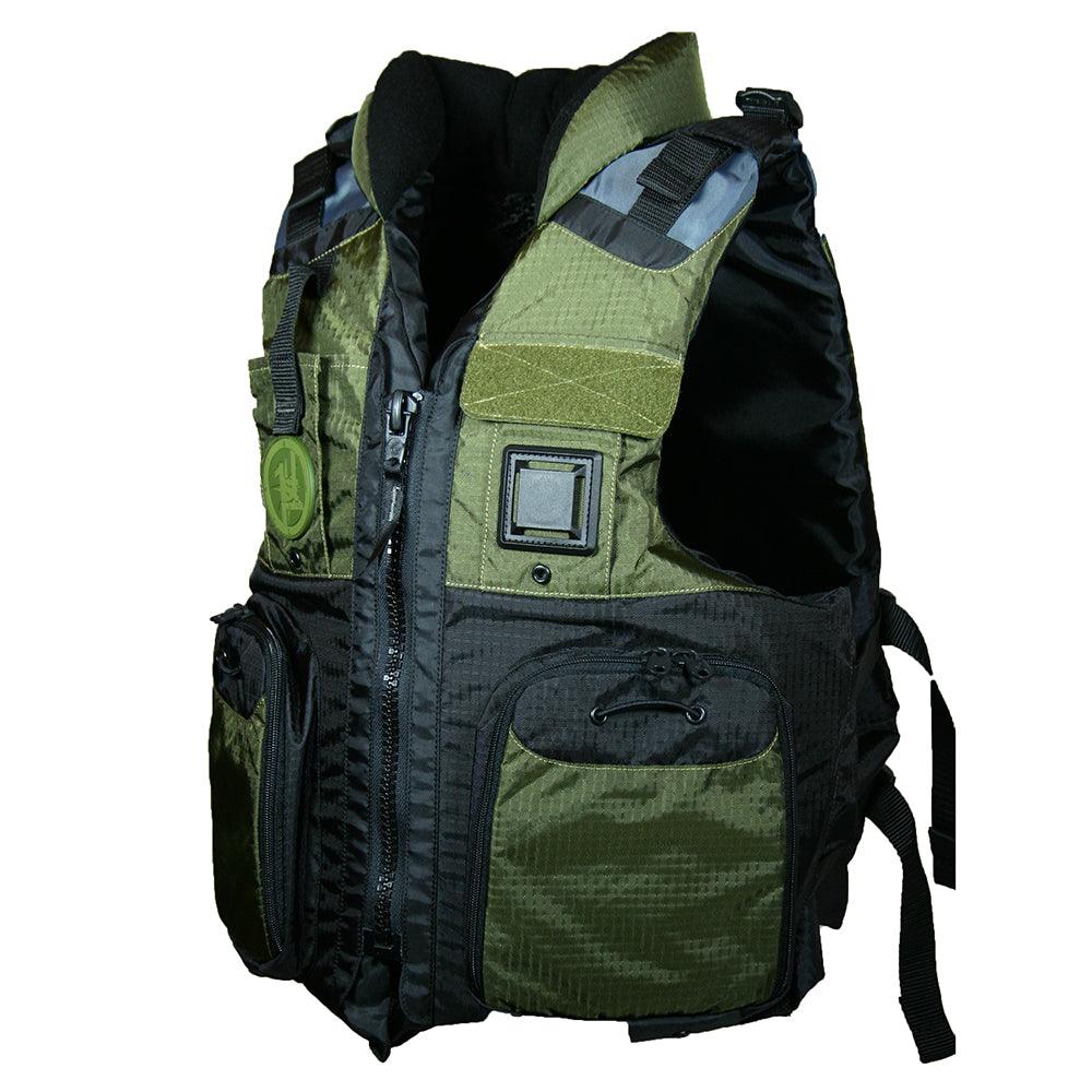 First Watch AV-800 Four Pocket Flotation Vest - OD Green - Large to XL - Kesper Supply