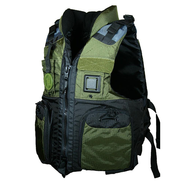 First Watch AV-800 Four Pocket Flotation Vest - OD Green - Small to Medium - Kesper Supply