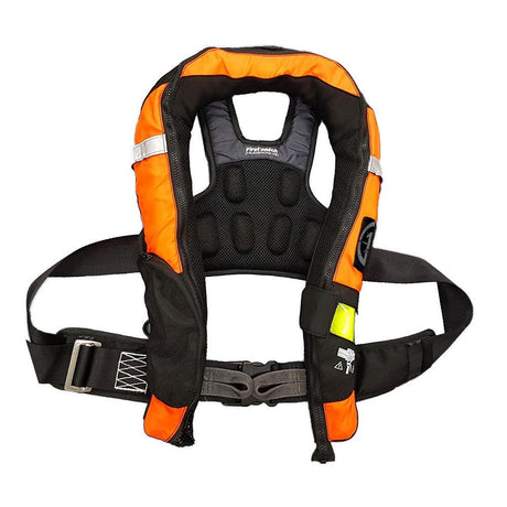 First Watch FW-40PRO Ergo Auto Inflatable PFD w/Harness - Hi-Vis Orange & Black - Kesper Supply