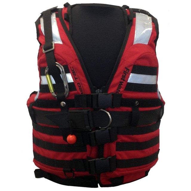 First Watch HBV-100 High Buoyancy Rescue Vest - Red - Medium to XL - Kesper Supply