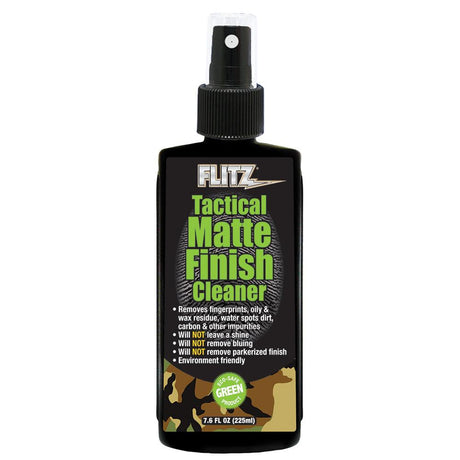 Flitz Tactical Matte Finish Cleaner - 7.6oz Spray - Kesper Supply
