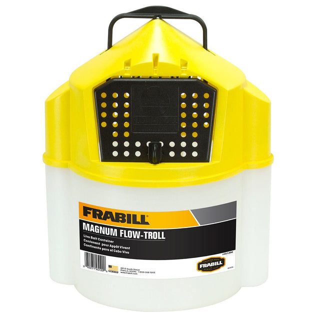 Frabill Magnum Flow Troll Bucket - 10 Quart - Kesper Supply