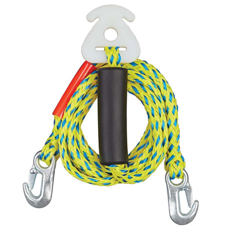 Full Throttle 12' Ski/Tube Tow Harness - Yellow/Blue - Kesper Supply