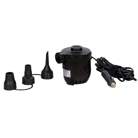 Full Throttle 12V Power Air Pump - Black - Kesper Supply