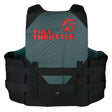 Full Throttle Adult Rapid-Dry Life Jacket - 2XL/4XL - Grey/Black - Kesper Supply